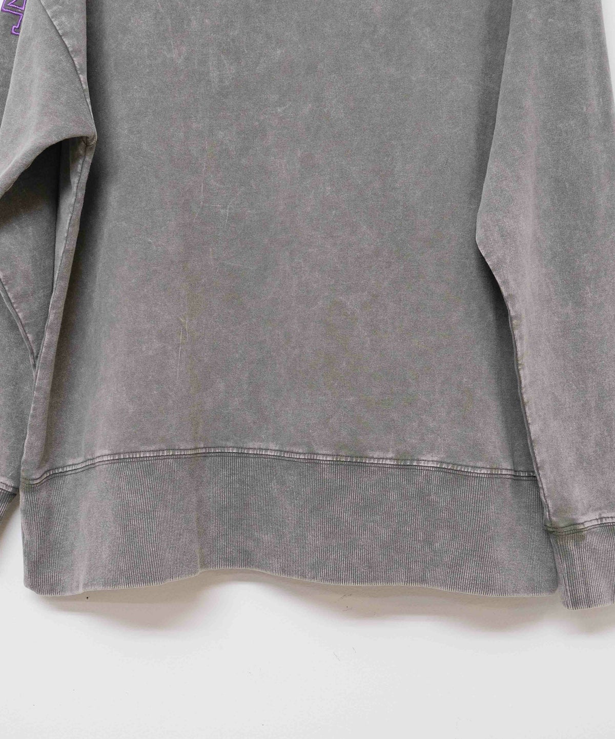 KAKELA & TRANQUIL｜ロングスウェット刺繍ロゴ [[12510-366-10]][D]