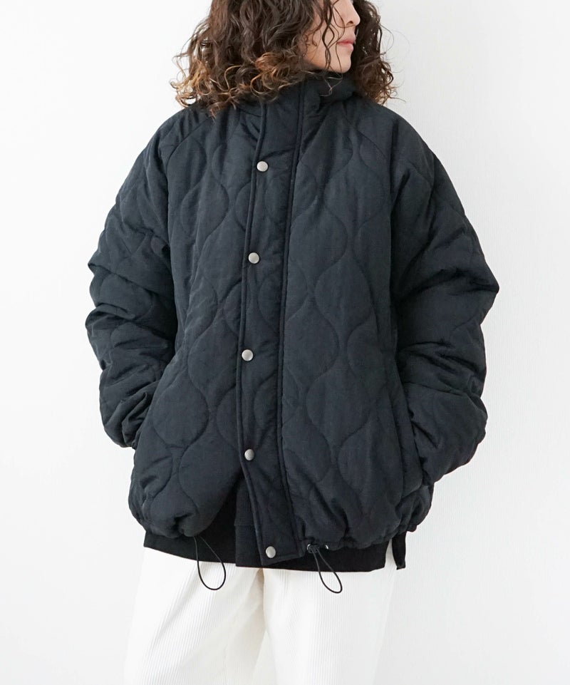 day standard｜キルティングフーデッドアウター [[d-c-015]][D]