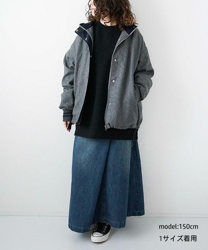 day standard｜キルティングフーデッドアウター [[d-c-015]][D]