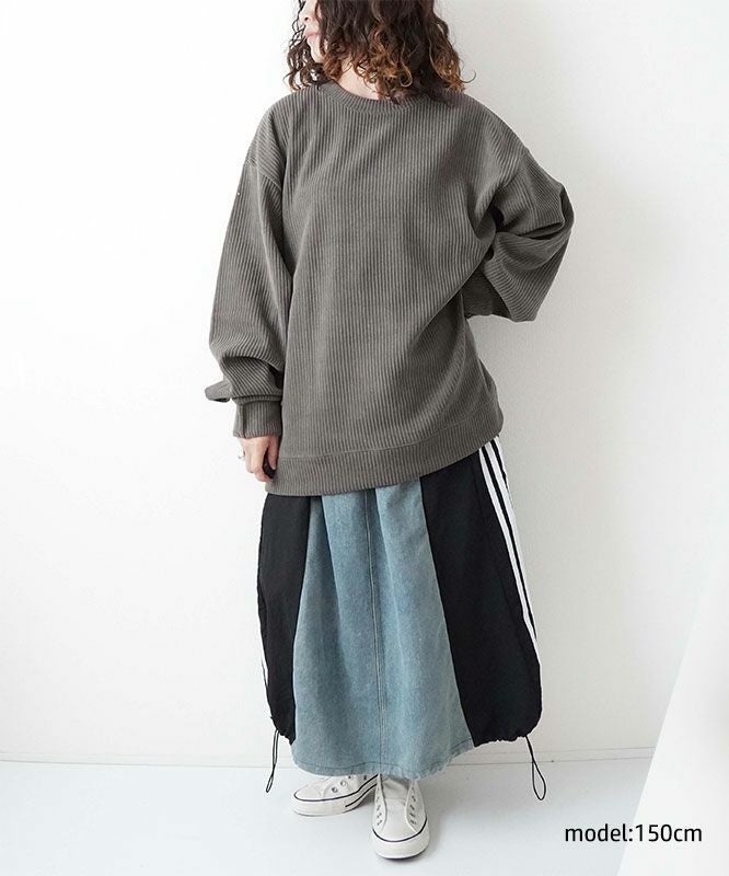 day standard｜カットコーデュロイトレーナー [[121957]][D]