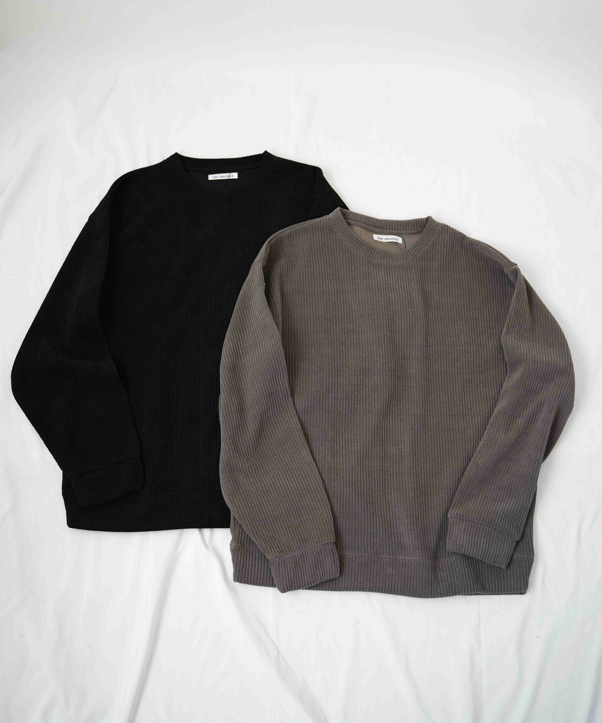 day standard｜カットコーデュロイトレーナー [[121957]][D]