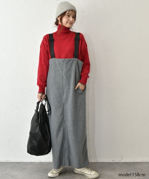 Our.｜袖口配色タートルニット [[MT-0461]][C]