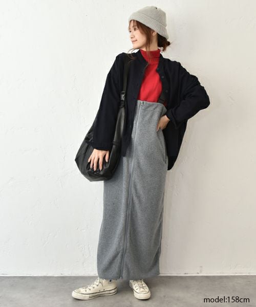 Our.｜袖口配色タートルニット [[MT-0461]][C]