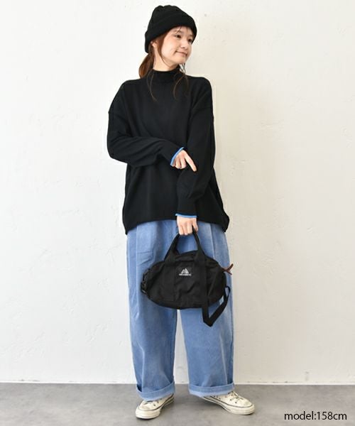 Our.｜袖口配色タートルニット [[MT-0461]][C] 基本情報 商品画像設定 バリエーション バリエーション詳細 バリエーション在庫 バリエーション価格 コメント設定 レイアウト・SEO設定