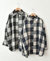 IN THE MARKET｜オーバーチェック柄シャツ [[C-2516]][C]
