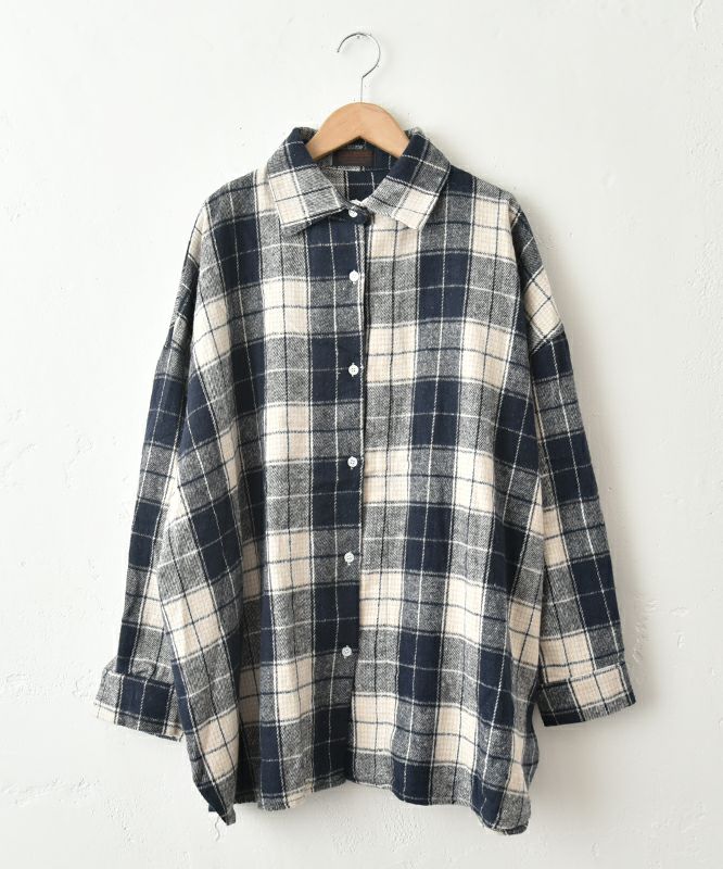 IN THE MARKET｜オーバーチェック柄シャツ [[C-2516]][C]