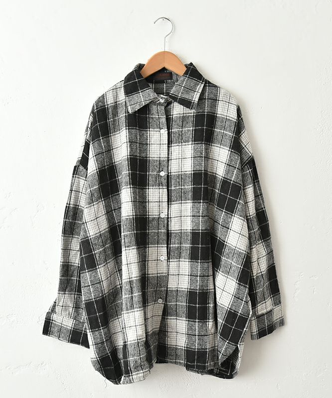 IN THE MARKET｜オーバーチェック柄シャツ [[C-2516]][C]