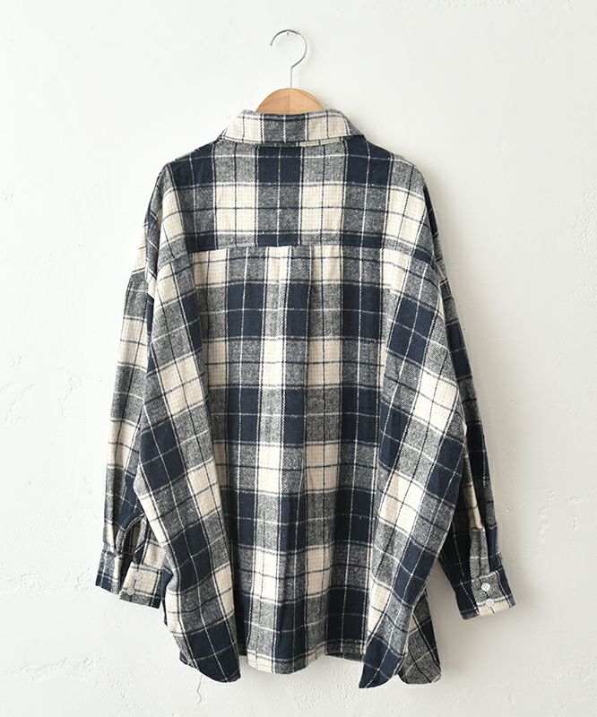 IN THE MARKET｜オーバーチェック柄シャツ [[C-2516]][C]