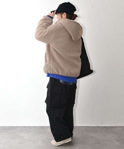 IN THE MARKET｜フードボアブルゾン [[HU-925581]][C]