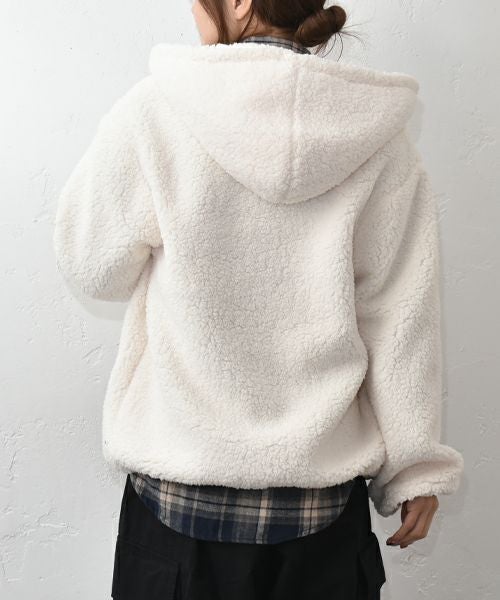 IN THE MARKET｜フードボアブルゾン [[HU-925581]][C]