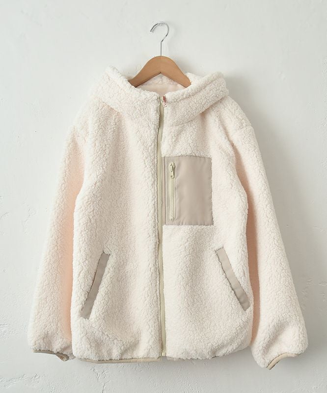 IN THE MARKET｜フードボアブルゾン [[HU-925581]][C]