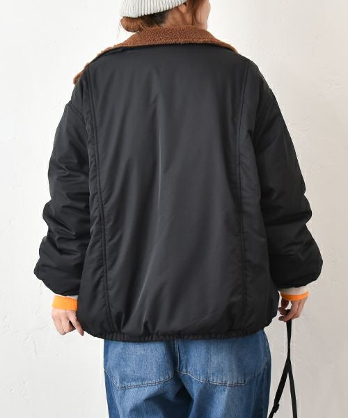 IN THE MARKET｜フリース スタンドミドルブルゾン [[HUG-1553F613]][C]