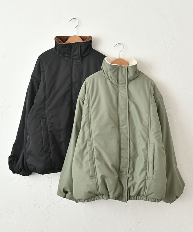  IN THE MARKET｜フリース スタンドミドルブルゾン [[HUG-1553F613]][C]