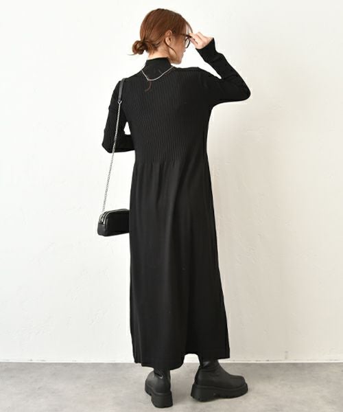 HUMS｜シャギーニットセットワンピース [[RNK-251201]][C]