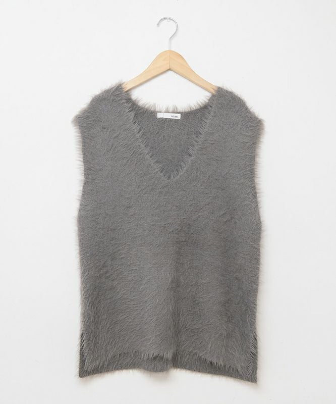  HUMS｜シャギーニットベスト [[RNK-251202]][C]