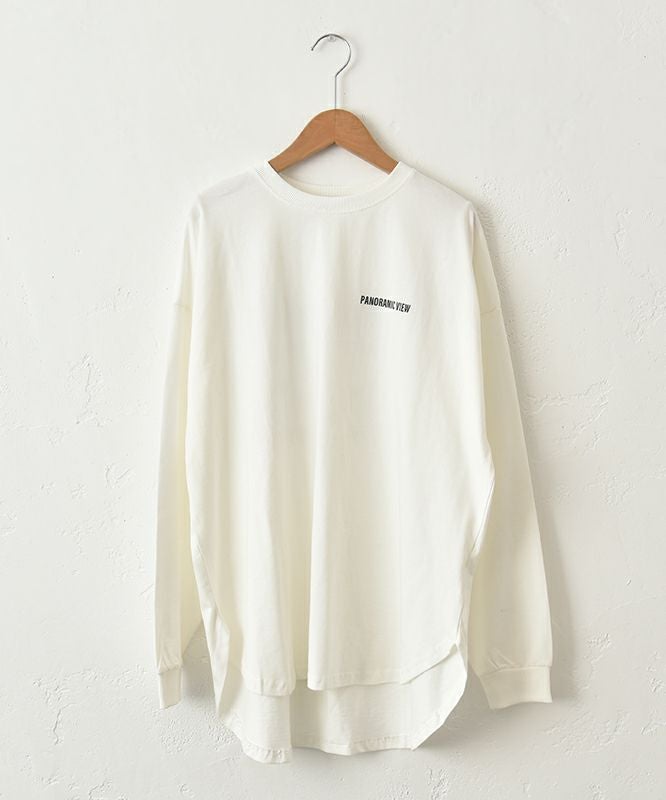 IN THE MARKET｜ラウンドヘムBIGシルエットプリントロンT [[40015352]][C]