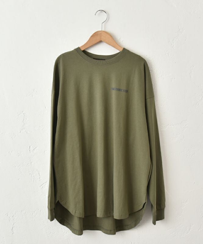 IN THE MARKET｜ラウンドヘムBIGシルエットプリントロンT [[40015352]][C]