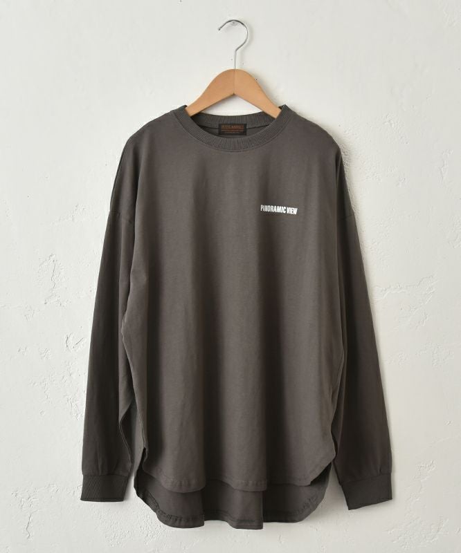 IN THE MARKET｜ラウンドヘムBIGシルエットプリントロンT [[40015352]][C]