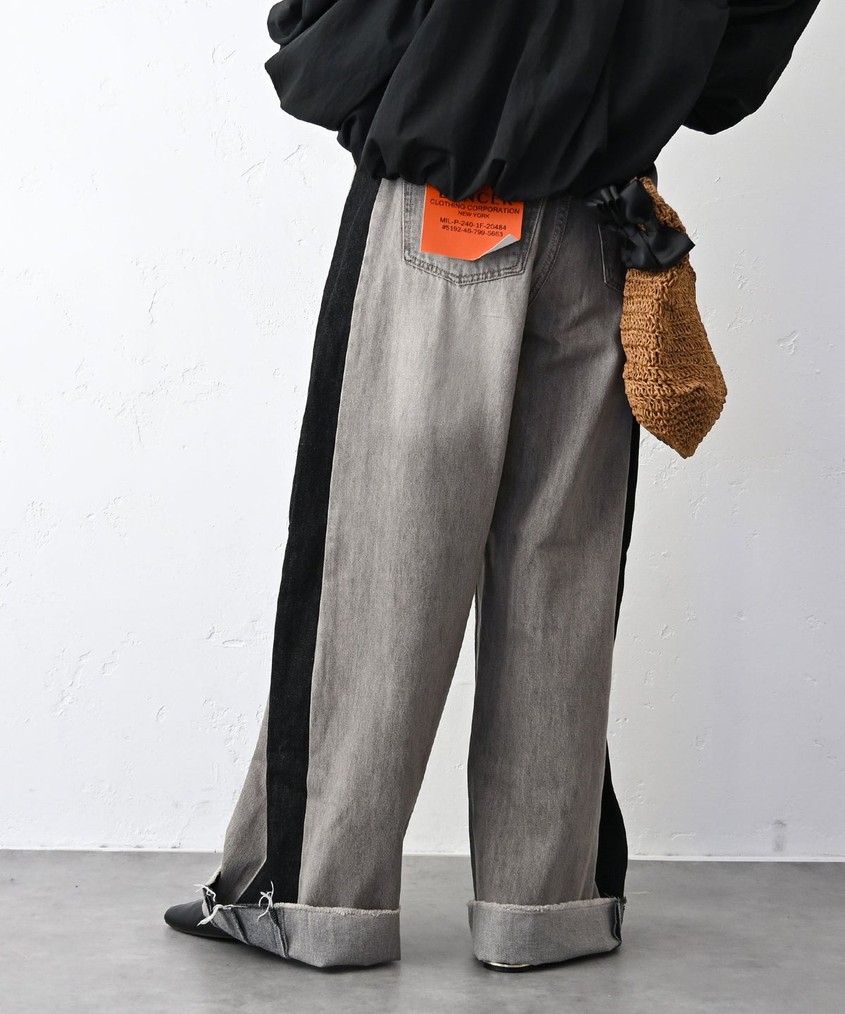 LANCER CLOTHING CORPORATION｜2トーンリメイクデニムパンツ [[LCMD-069]][C]