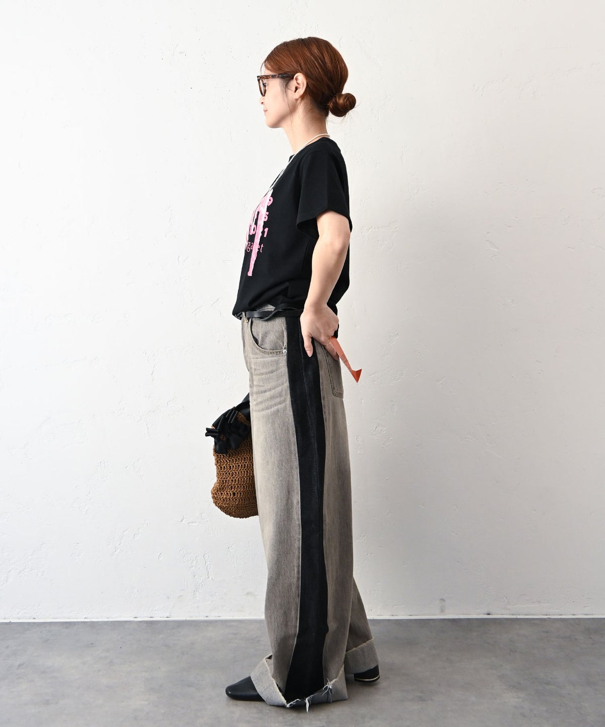 LANCER CLOTHING CORPORATION｜2トーンリメイクデニムパンツ [[LCMD-069]][C]