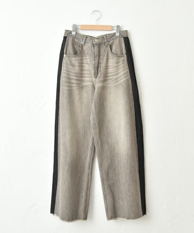  LANCER CLOTHING CORPORATION｜2トーンリメイクデニムパンツ [[LCMD-069]][C]