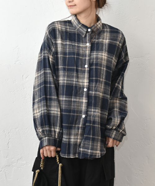 IN THE MARKET｜ワイドショートシャツ [[93267041]][C]