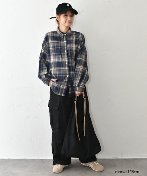 IN THE MARKET｜ワイドショートシャツ [[93267041]][C]