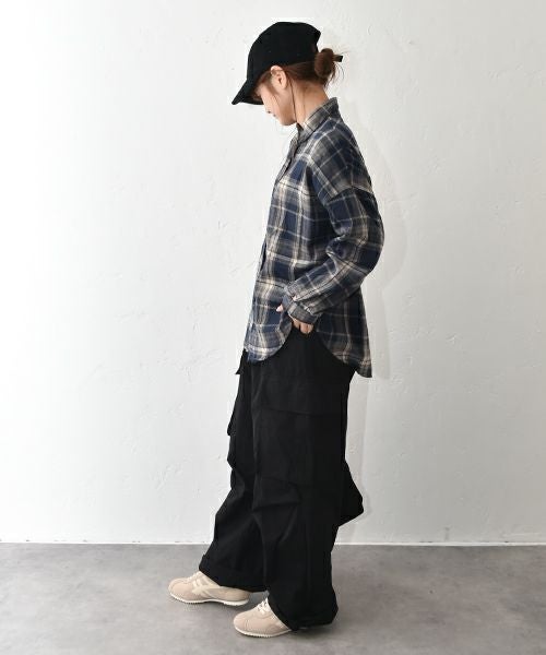 IN THE MARKET｜ワイドショートシャツ [[93267041]][C]