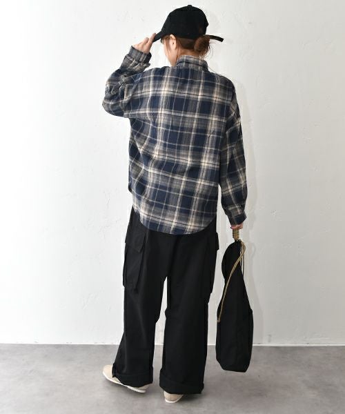 IN THE MARKET｜ワイドショートシャツ [[93267041]][C]