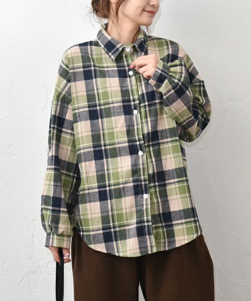 IN THE MARKET｜ワイドショートシャツ [[93267041]][C]