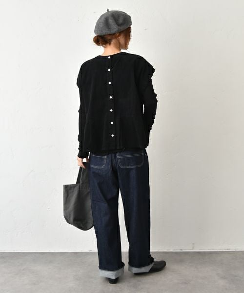 SUN VALLEY｜2WAY細コールプルオーバー [[SK8145250]][C]