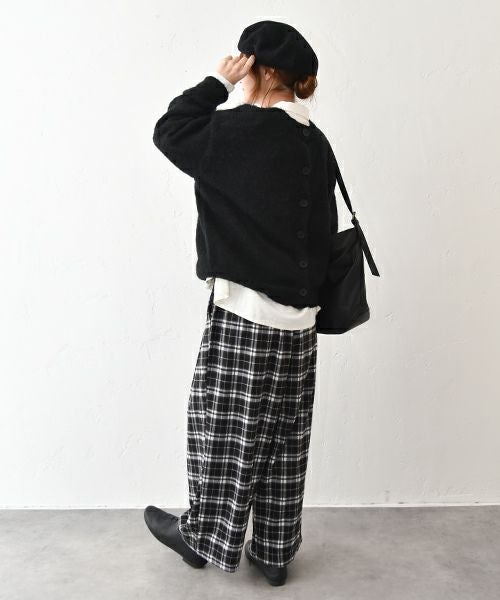hagumu｜チェックイージータックパンツ [[95269081]][C]