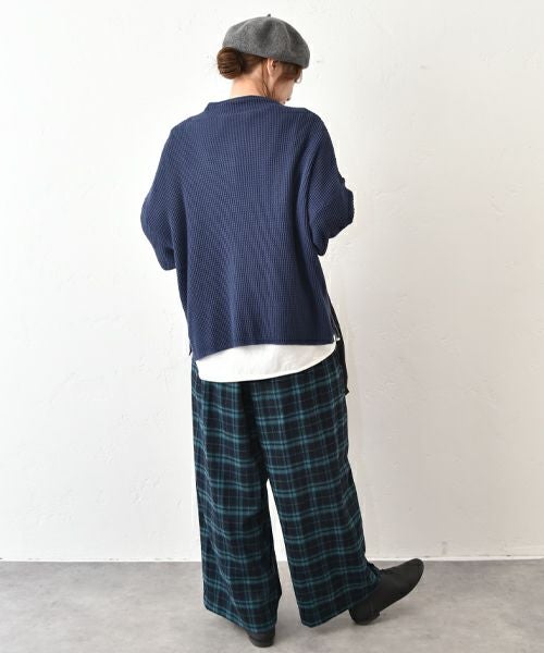 hagumu｜チェックイージータックパンツ [[95269081]][C]