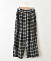 hagumu｜チェックイージータックパンツ [[95269081]][C]