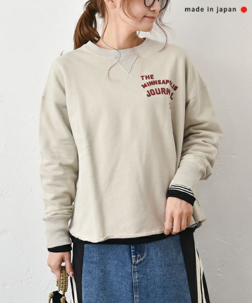 and quarter｜ガゼットプリントプルオーバー [[MA-010315]][C]