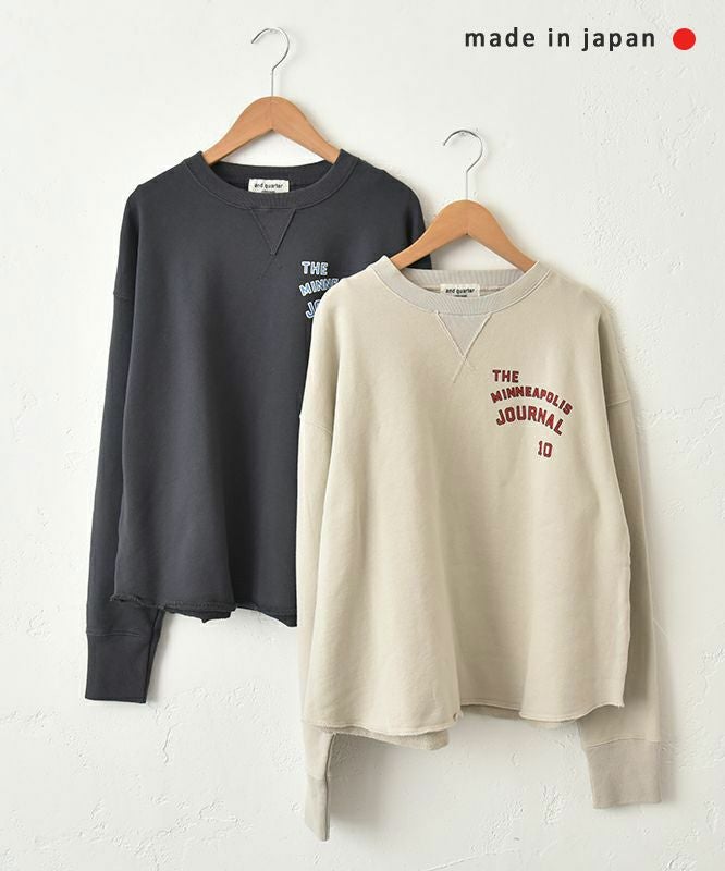  and quarter｜ガゼットプリントプルオーバー [[MA-010315]][C]