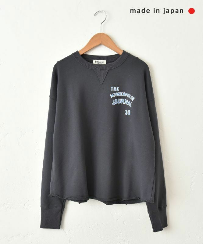  and quarter｜ガゼットプリントプルオーバー [[MA-010315]][C]