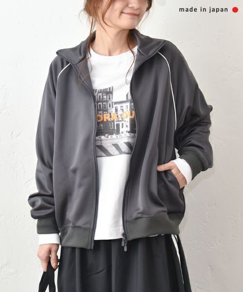 and quarter｜ラグランスリーブトラックジャケット [[MA-400715]][C]