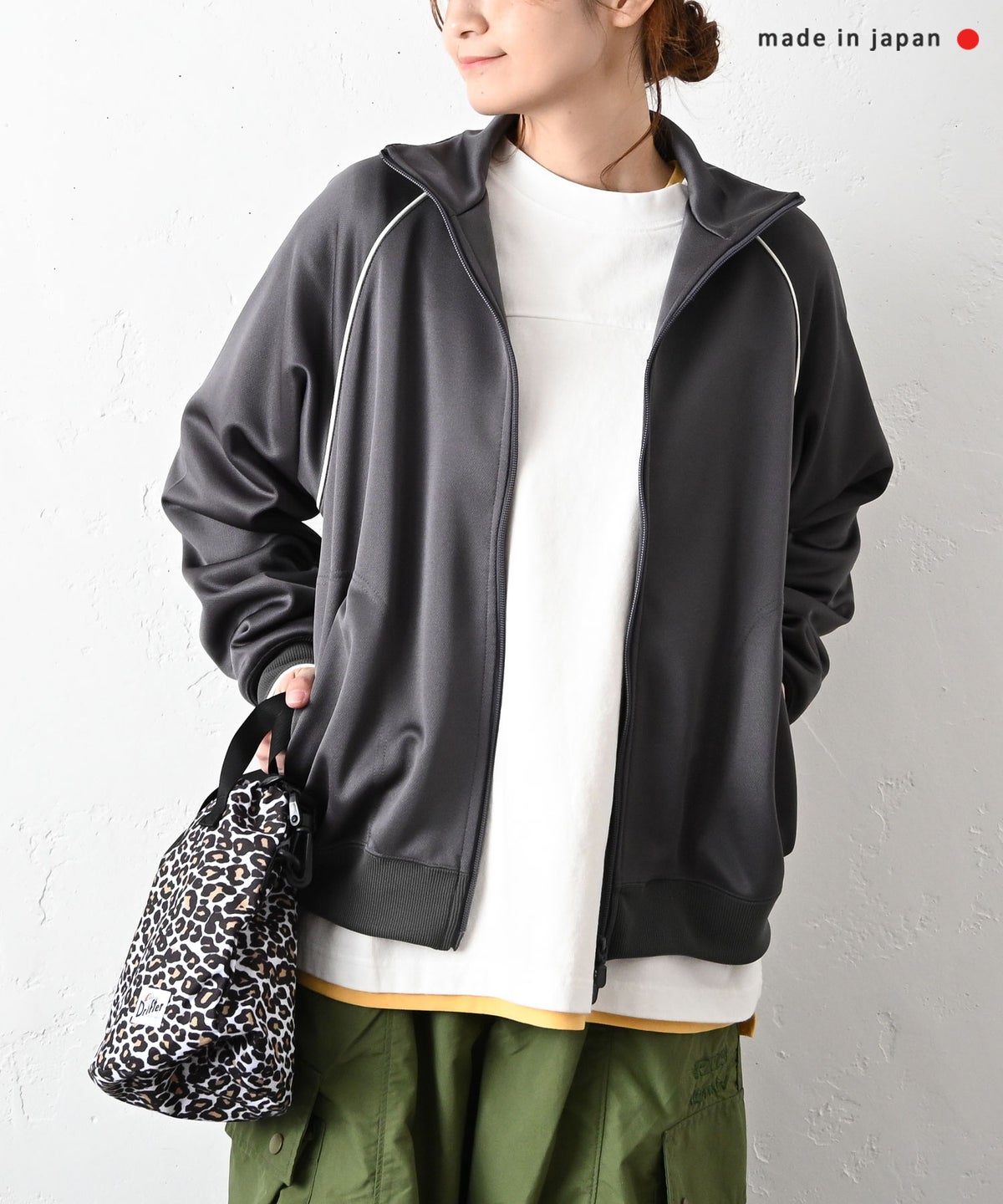 and quarter｜ラグランスリーブトラックジャケット [[MA-400715]][C]