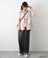 and quarter｜サイドラインワイドパンツ [[MA-600815]][C]
