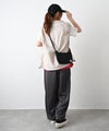 and quarter｜サイドラインワイドパンツ [[MA-600815]][C]