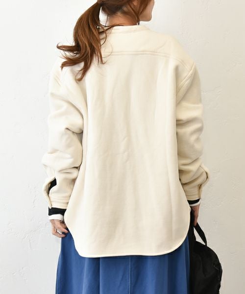 Our.｜裏起毛スウェットシャツアウター [[Our-009-3]][C]Our.｜裏起毛スウェットシャツアウター [[Our-009-3]][C]