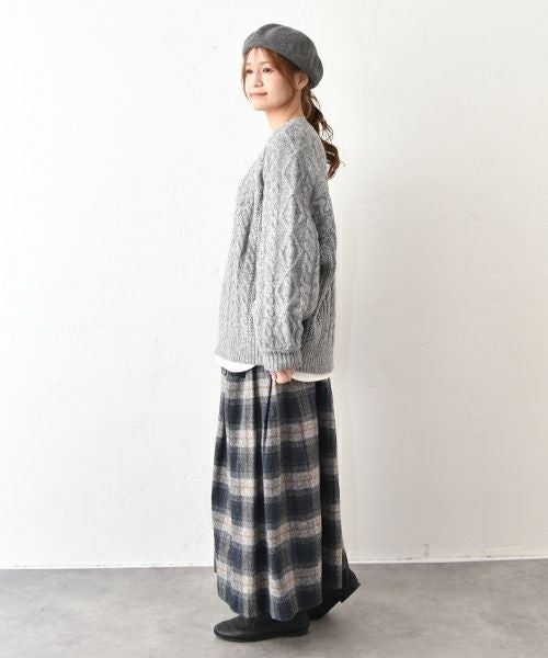 hagumu｜ケーブル編みニット [[MT-0482]][C]