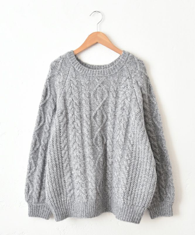  hagumu｜ケーブル編みニット [[MT-0482]][C]