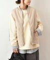Our.｜ボア×ナイロン　リバーシブルベスト [[C-9049]][C]