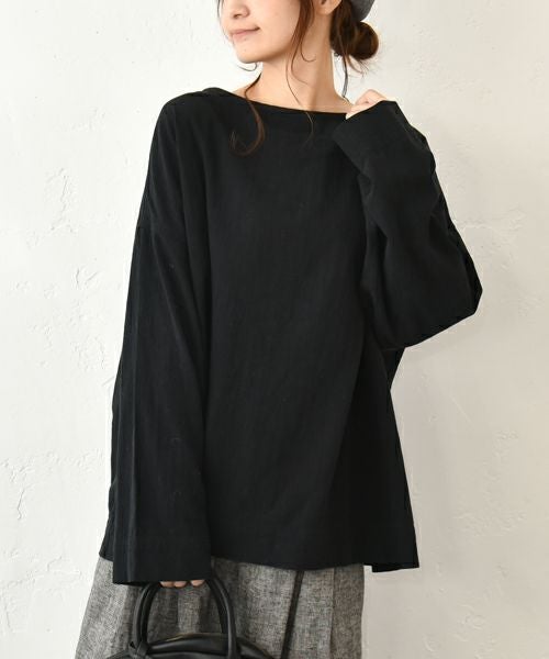 hagumu｜ボートネックプルオーバー [[hag-174]][C]