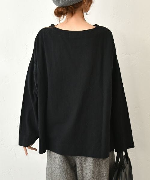 hagumu｜ボートネックプルオーバー [[hag-174]][C]