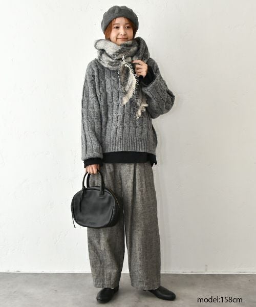 hagumu｜ボートネックプルオーバー [[hag-174]][C]