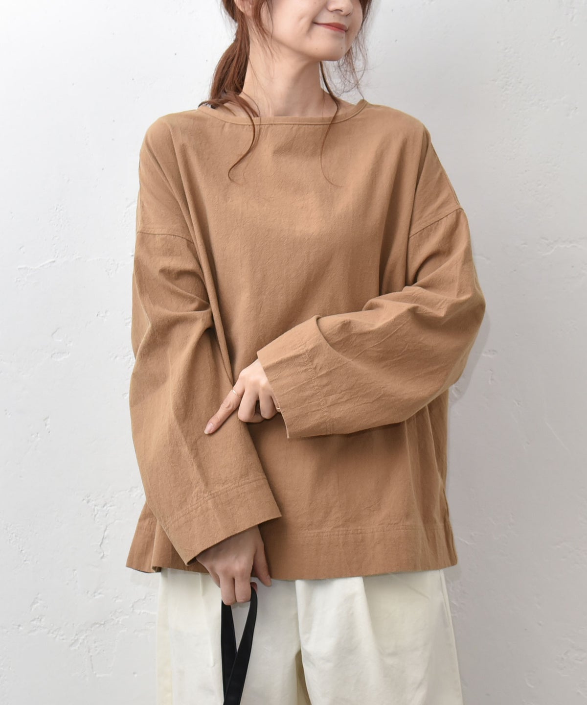 hagumu｜ボートネックプルオーバー [[hag-174]][C]