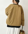 hagumu｜中綿ノーカラーブルゾン [[C-757]][C]